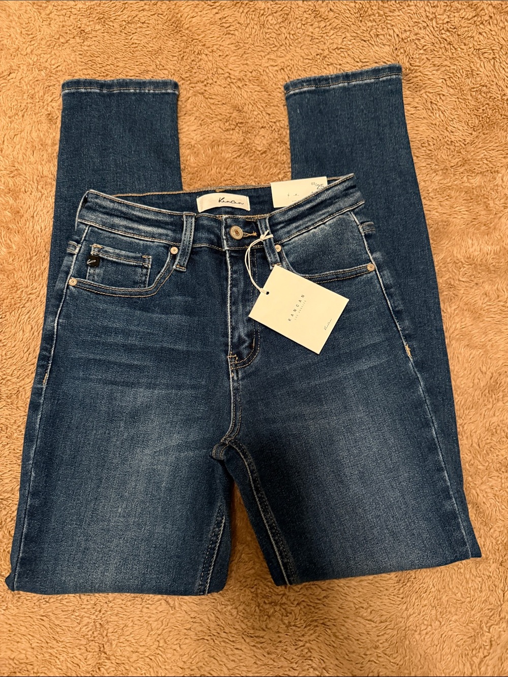KanCan Dark Wash High-Rise Skinny Jeans